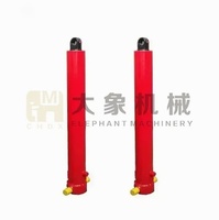 Cylindre hydraulique à double action robuste et durable pour bras de pelle d'excavatrice