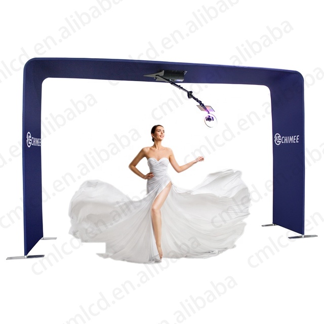 Top 360 Spinner LED Ring Light Portable Automatic Spinning 360 PhotoBooth Slow Motion Rotating Photobooth 360 Selfie Video Booth