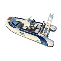 Hedia Annexe Bateau Gonflable Hypalon Coque Semi Rigide Alu 360 de 12 pieds