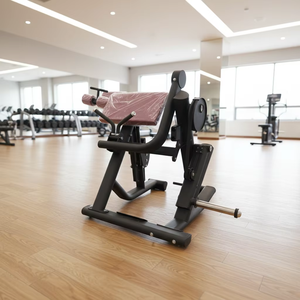 Máquina de <span class=keywords><strong>curl</strong></span> de bíceps <span class=keywords><strong>EZ</strong></span> Bar Preacher <span class=keywords><strong>Curl</strong></span>, equipo de gimnasio comercial para entrenamiento de bíceps. - Product Image 4