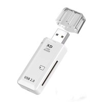 Lector de Tarjetas USB SD TF XD de Ranura Única, Mini, de Plástico, Externo de Alta Velocidad, Marca OEM, Modelo JY-605, para Laptop