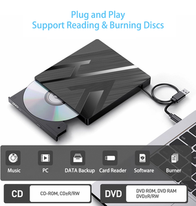AMZ Vente à Chaud 5 en 1 HUB Lecteur Optique Externe USB 3.0 Type-C Lecteur <span class=keywords><strong>CD</strong></span> DVD <span class=keywords><strong>Graveur</strong></span> pour Ordinateur Portable de Bureau <span class=keywords><strong>PC</strong></span> - Product Image 4
