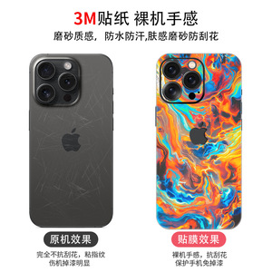 ฟิล์มกันรอยมือถือแบบเต็มจอ วัสดุ PET ลายสีสันสดใส สำหรับรุ่น 13/14/15 - Product Image 4
