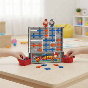 Juguete <span class=keywords><strong>de</strong></span> Plomería, <span class=keywords><strong>Juego</strong></span> Educativo <span class=keywords><strong>de</strong></span> Plástico para el Desarrollo, Juguete Interactivo para Padres e Hijos, Rompecabezas <span class=keywords><strong>de</strong></span> Conexión <span class=keywords><strong>de</strong></span> Tuberías para Niños <span class=keywords><strong>de</strong></span> 5 a 7 Años, Unisex - Product Image 1