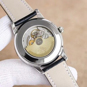 Montre automatique mécanique avec réserve de marche, date, luminescence, verre saphir, unisexe, cadre en diamant argenté, cadran blanc, modèle 2026 le plus récent - Product Image 3