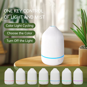 เครื่องพ่นไอน้ำอัลตราโซนิคไฟ LED เครื่องเพิ่มความชื้นขนาดเล็กแบบพกพาเป็นมิตรต่อสิ่งแวดล้อมสำหรับใช้ในครัวเรือนเครื่องพ่นน้ำมันหอมระเหยน้ำมันหอมระเหย - Product Image 3
