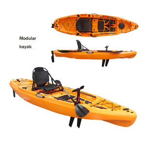 Kayak <span class=keywords><strong>de</strong></span> <span class=keywords><strong>Pesca</strong></span> Motorizado Individual <span class=keywords><strong>de</strong></span> 10.8 pies con Pedal, Motor Eléctrico <span class=keywords><strong>de</strong></span> Arrastre, Asiento <span class=keywords><strong>en</strong></span> Plástico HDPE, Bote/Canoa <span class=keywords><strong>de</strong></span> Remo - Product Image 1
