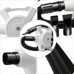Útil secador de pelo de 2400W para perros y gatos, secador de pelo para mascotas, máquina de aseo de mano para mascotas de bajo ruido - Product Image 6