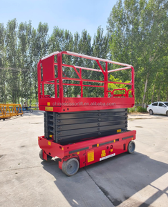 Piattaforma a forbice semovente a batteria di alta qualità per lavori di pulizia in quota - Product Image 4