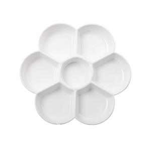 Paletas de Pintura Artística para Niños al por Mayor, Paleta de Plástico con Diseño de Flor de Ciruelo, Acrílica y de Acuarela, Pequeña y Grande, para Comercio Transfronterizo - Product Image 5