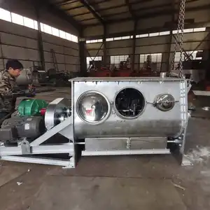This Year's Best-selling Style Dry Powder Chemical Food Plow Mixed Mixing Equipment Belt Mixer