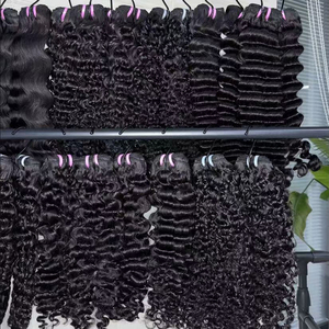 Lots de Cheveux Humains Bouclés Birmans en Gros, Tissage de Cheveux Vierges Bruts Double Drawn, Boucles Douces et Volumineuses - Product Image 3