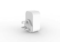 Prise intelligente avec télécommande Wi-Fi, 2 ports USB-A et 1 port USB-C, 13A, IP20, prise UK
