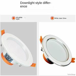 Tri Color Anti-Glare Embedded Aluminum <b>Tube</b> Lamp with IP65 Rating 90mm Cut Out <b>LED</b> for Home Office Indoor <b>Lighting</b> - Product Image 5