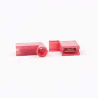 Connecteurs de câbles à sertir femelles en laiton/cuivre/nylon pour l'automobile, bornes entièrement isolées, certifiés CE/RoHS, revêtement étamé