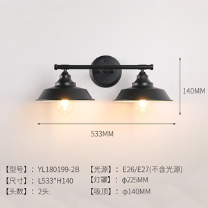 2020 più nuovo disegno RW1020 Ferro Hill <span class=keywords><strong>Tre</strong></span> Luce Applique Da Parete per Interni Apparecchio - Product Image 6