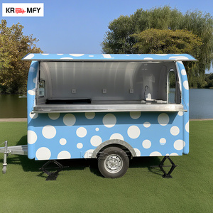 2025 Vente Chaude Mobile Kiosque Restauration Sushi Camion Café Décrochage Alimentaire Van Concession Remorque À Vendre - Product Image 1