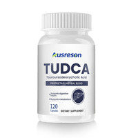 Ausreson Marque Privée Capsules de Chardon-Marie et NAC (TUDCA) 1000mg – Compléments Hépatiques à l'Acide Tauroursodésoxycholique (TUDCA) – Prix Spécial
