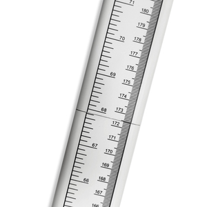 210cm Körperhöhe Stange Wand montage Höhenmesser Rollen lineal Wachstums statur messer Hoch Maß Höhe Maßband - Product Image 5