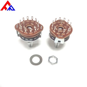 Interruptor de selección de alta estabilidad de 1 polo, 2 polos, 2/3/4/5/6/7/8/9/10/11/12 posiciones e interruptor giratorio DC30V 0.5A 500V 1P6 - Product Image 2