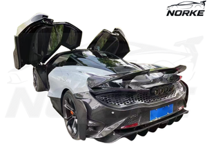 Kit carrosserie complet en carbone pour McLaren 720S 765LT : pare-chocs avant, jupes latérales, pare-chocs arrière, diffuseur, aileron 2017-2021 - Product Image 5