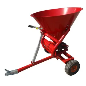 小型牵引ATV铁通化肥撒布机农用撒布机