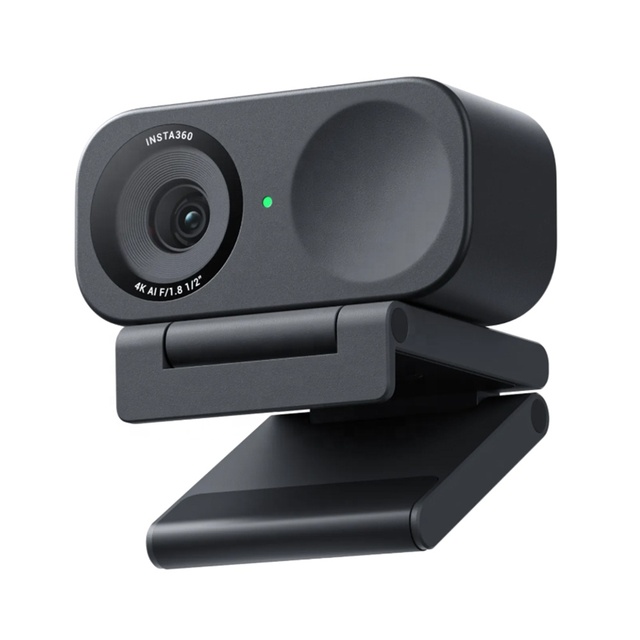 Insta360 Link 2 Pro 4K AI Tracking Webcam 1 2in Sensor Noise Reduction Mic Gesture Control Pro Streaming Video Meeting Gear
