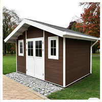 Abri de jardin en aluminium durable avec structure en WPC - Facile à assembler - Mobilier de jardin professionnel