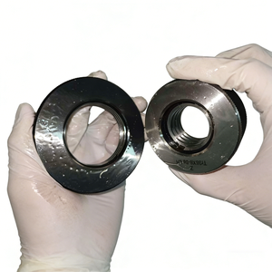 Calibrador de Rosca de Aço Padrão RNH API GCr15 GO/NOGO 0.0001mm Alta Precisão 7H8H para Rosca de Tubo ODM/OEM Personalizado Prata - Product Image 6