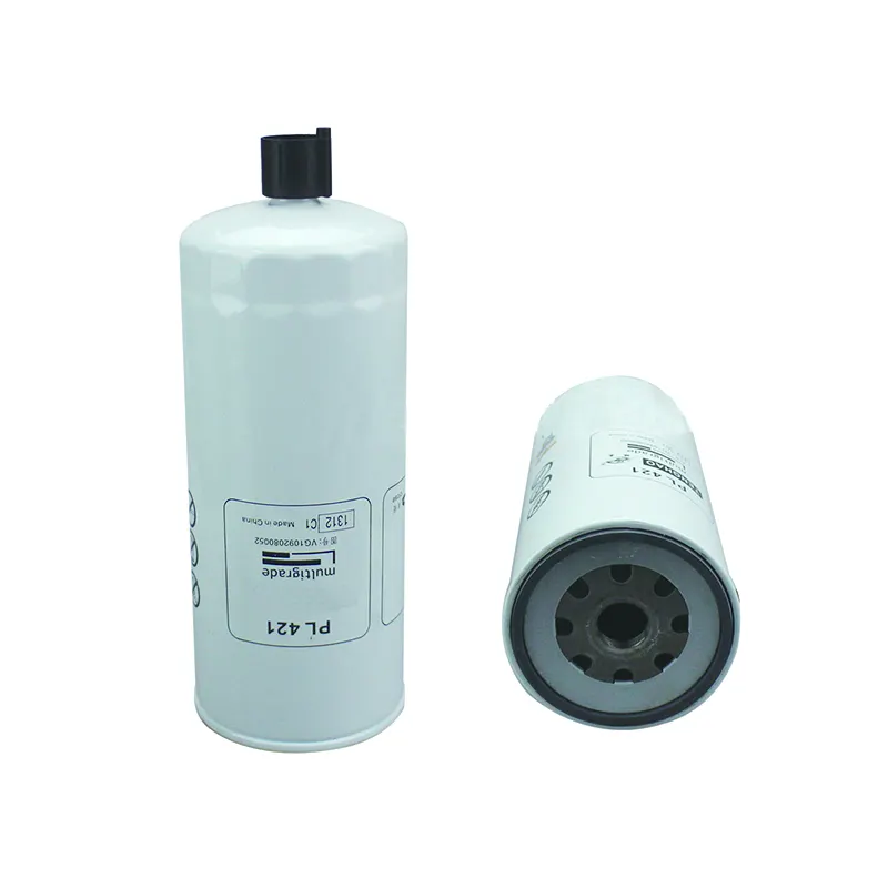 Filtro separador de agua y combustible, filtro PL421 VG1092080052 WG9925550212 11050c50a para hoo