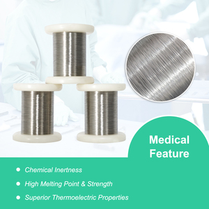 Fil de thermocouple en platine-rhodium de type B (Pt30%Rh) pour applications médicales et de travail du verre à haute température - Product Image 2