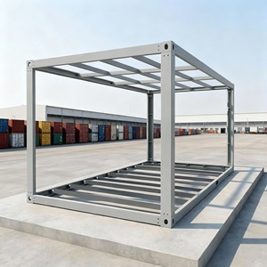 Cabine mobile modulaire de luxe, maisonnette préfabriquée, maison conteneur portable et démontable pour école, centre commercial, atelier, bureau - Product Image 2