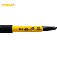 Kit de fer à souder à température réglable, outils de réparation électronique avec fil à souder, colophane et pointes remplaçables