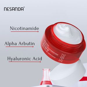 Crème <span class=keywords><strong>Visage</strong></span> Jour et Nuit OEM à la Nicotinamide <span class=keywords><strong>pour</strong></span> Femmes – Éclaircissante, Anti-Taches de Rousseur, Anti-Boutons et Anti-Taches Brunes – Hydratant Soin de la Peau - Product Image 3