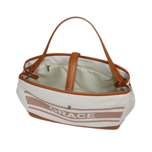 Women Fashion Luxury Shoulder Shopping Purses and Handbags Sets <b>Large</b> <b>Canvas</b> Tote <b>Bag</b> - Product Image 1