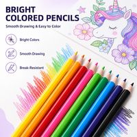 Ensemble d'art pour enfants, fournitures artistiques, ensemble d'art 48 pièces, peinture De Arte pour enfants, boîtes de couleurs, coloriage professionnel LT73401