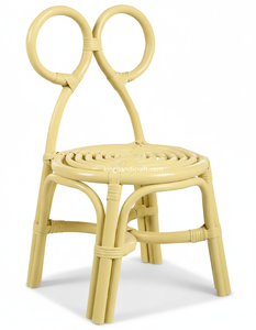 Silla Infantil de Ratán Hecha a Mano, Moderna y Segura, para Eventos de Hotel, Fiestas de Cumpleaños, Asientos de Mimbre Natural para Niños - Product Image 1