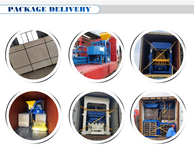 QT40-2  small  scale simple semi automatic concrete hollow blocks making machinery  for sale