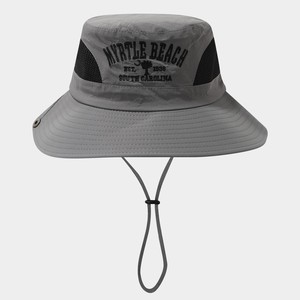 <span class=keywords><strong>Gorra</strong></span> de Pescador para Exteriores con Patrón de Malla y Letras, para Viajes, Escalada, Ciclismo y Protección Solar - Unisex, 100% Poliéster - Product Image 6