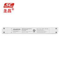 Driver LED dimmable TRIAC 0-10V sans scintillement 12V 24V 30W avec certificat UL FCC et garantie de 5 ans