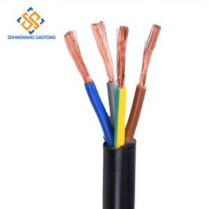 Câble d'alimentation flexible en PVC H05VV-F 450/750V 5G pour le câblage des panneaux de commande de machines industrielles IEC 60332-1-2 RoHS - Product Image 1