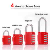 Cadenas à combinaison mécanique pour armoire de rangement extérieure, étanche, antirouille, antivol, petite tête de serrure, conception anti-erreur pour bagages