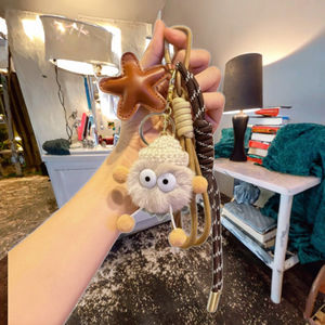 <span class=keywords><strong>Kawaii</strong></span>-Porte-clés elfe en peluche doux, porte-clés, sac à dos, pendentif à breloque, accessoires pompon pour femmes, elfe mignon à la mode - Product Image 2