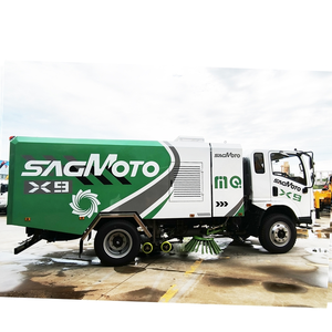 Camion balayeuse électrique HOWO de 9 tonnes à vendre - Product Image 2