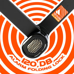 Accessoires HANEX Antivol Sécurité Moto Scooter Vélo Pliable Verrouillage Pliable <span class=keywords><strong>Alarme</strong></span> 120db - Product Image 5