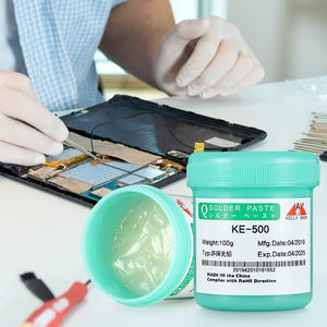 KELLYSHUN KE-500 100g Pâte <span class=keywords><strong>de</strong></span> <span class=keywords><strong>flux</strong></span> <span class=keywords><strong>de</strong></span> <span class=keywords><strong>soudure</strong></span> liquide non propre <span class=keywords><strong>Flux</strong></span> <span class=keywords><strong>de</strong></span> colophane <span class=keywords><strong>sans</strong></span> plomb Acier inoxydable Aluminium PCB Réparation d'appareils - Product Image 2