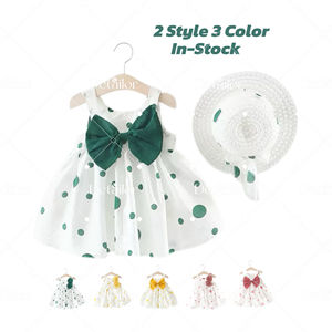 <span class=keywords><strong>Collezione</strong></span> Estiva Vestito da Principessa in Raso per <span class=keywords><strong>Bambina</strong></span> con Spallina Originale Casual Senza Maniche da Spiaggia all'Ingrosso - Product Image 1