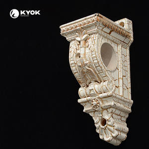 KYOK pali della tenda di Lusso di <span class=keywords><strong>legno</strong></span> palo di bandiera finials <span class=keywords><strong>tende</strong></span> supporto e tubo - Product Image 5