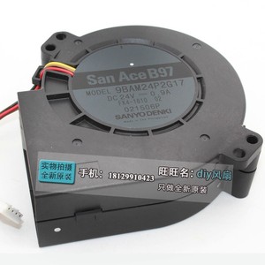 Ventilateur centrifuge Sanyo Denki 9BAM24P2G17 24V 0.9A à haute pression et débit d'air élevé - Product Image 1