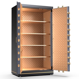 Hộp An toàn sang trọng rắn thép an toàn hộp cho tiền nhà Ngân hàng văn phòng nhiệm vụ nặng nề chống cháy an toàn thay đồ lớn không gian lưu trữ an toàn hộp - Product Image 4